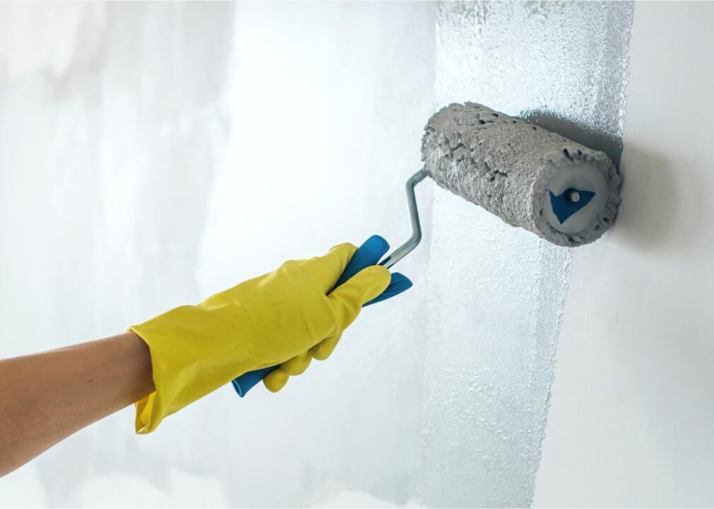 Paint half a wall